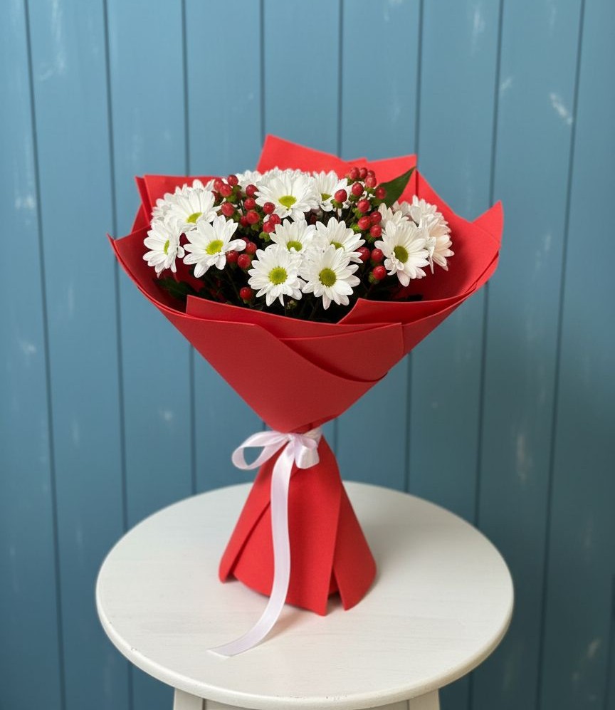 Букет цветов из: Хризантемы в Ивдели