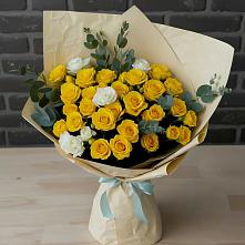 Букет цветов из:  Розы #REPLACE_PRED# Ивдели