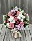 Букет цветов из: Альстромерии, Гвоздики, Розы и Хризантемы в Ивдели