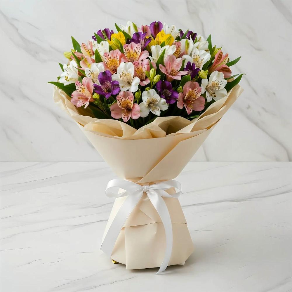 Букет цветов из: Альстромерии в Ивдели