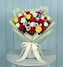 Букет цветов из:  Розы в Ивдели