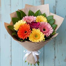 Букет цветов из:  Герберы #REPLACE_PRED# Ивдели
