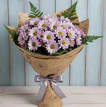 Букет цветов из:  Хризантемы #REPLACE_PRED# Ивдели