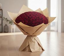 Букет 101 Красная роза в Ивдели