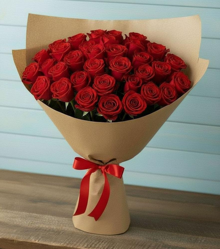 Букет Красные розы Милано в Ивдели