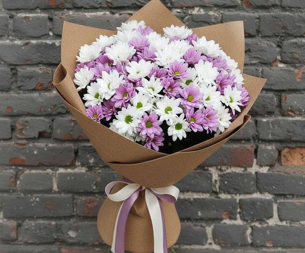 Букет цветов из: Хризантемы в Ивдели