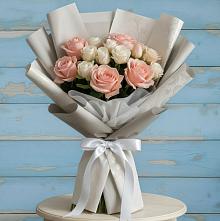 Букет цветов из:  Розы #REPLACE_PRED# Ивдели