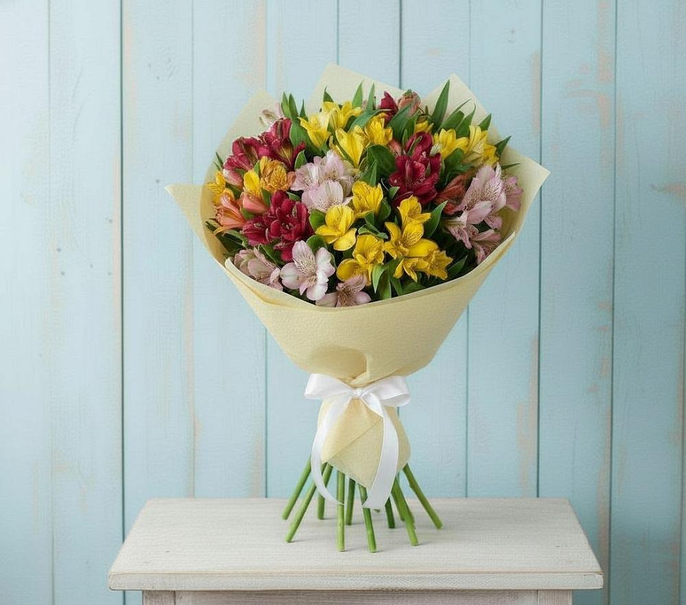 Букет цветов из: Альстромерии в Ивдели